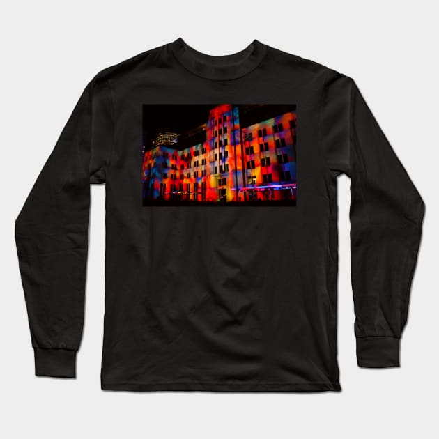 Vivid Museum Sydney 2012 Long Sleeve T-Shirt by Michaelm43